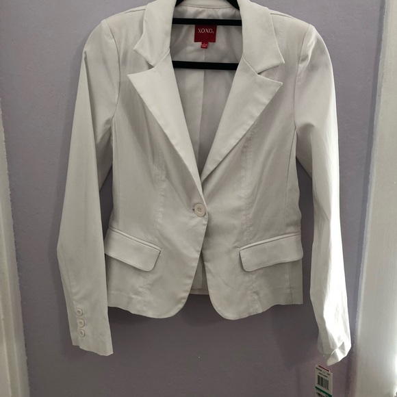 XOXO Jackets & Blazers - White XOXO Blazer
